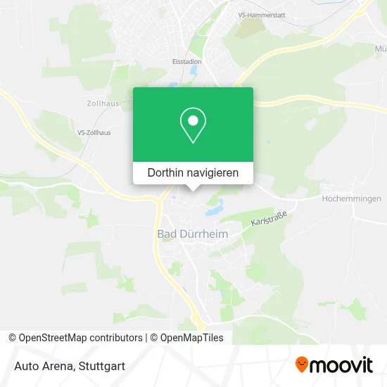 Auto Arena Karte