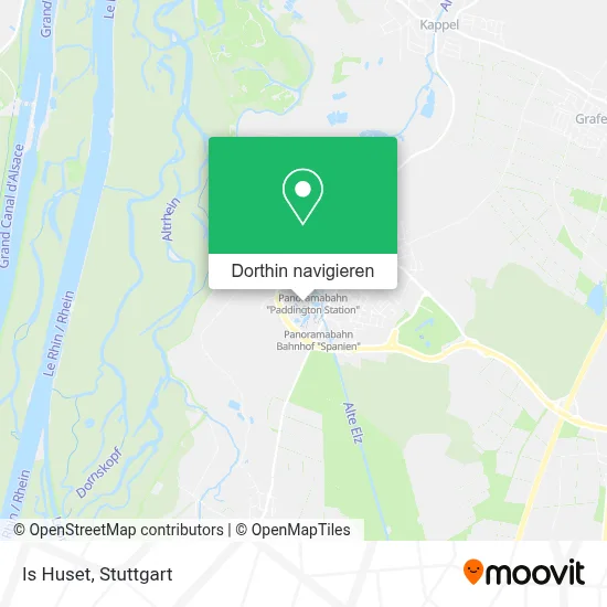 Is Huset Karte