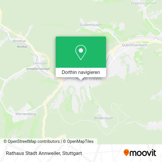 Rathaus Stadt Annweiler Karte