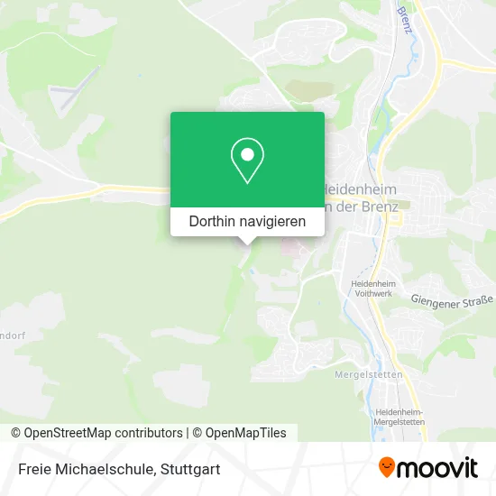 Freie Michaelschule Karte