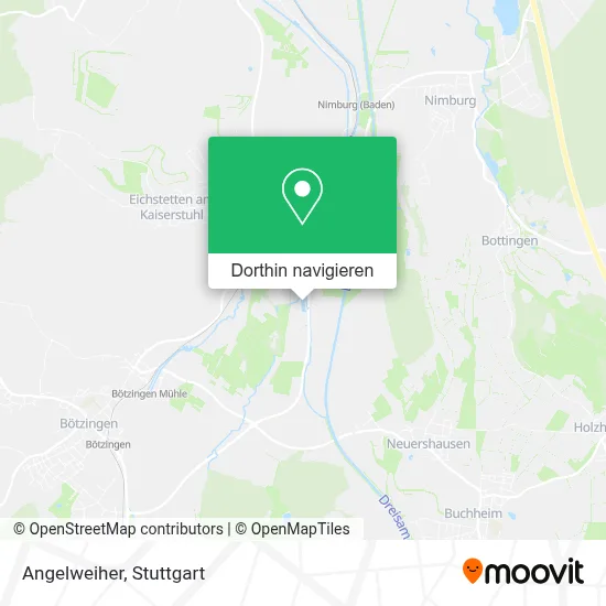 Angelweiher Karte