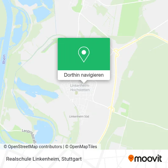 Realschule Linkenheim Karte