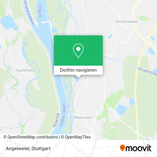 Angelweier Karte