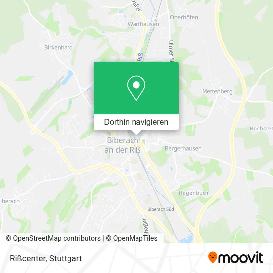 Rißcenter Karte