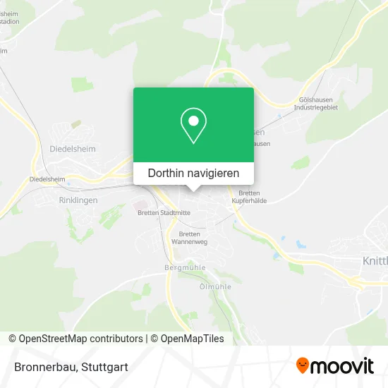 Bronnerbau Karte