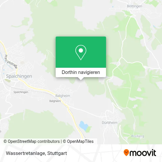 Wassertretanlage Karte