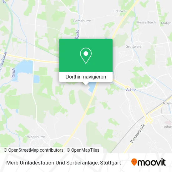 Merb Umladestation Und Sortieranlage Karte