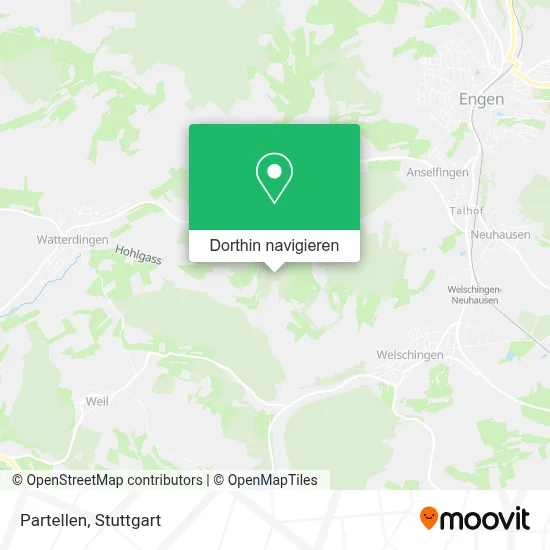 Partellen Karte