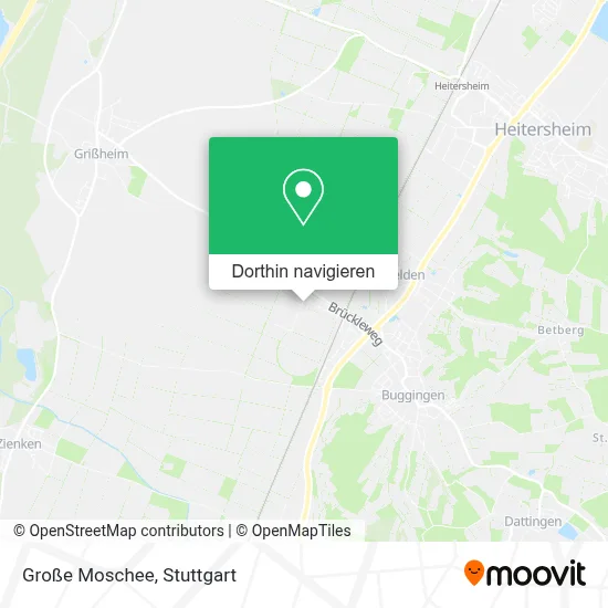 Große Moschee Karte