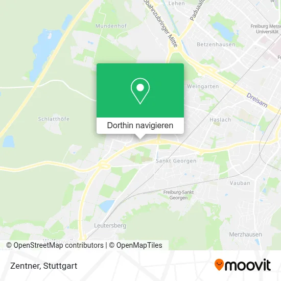 Zentner Karte
