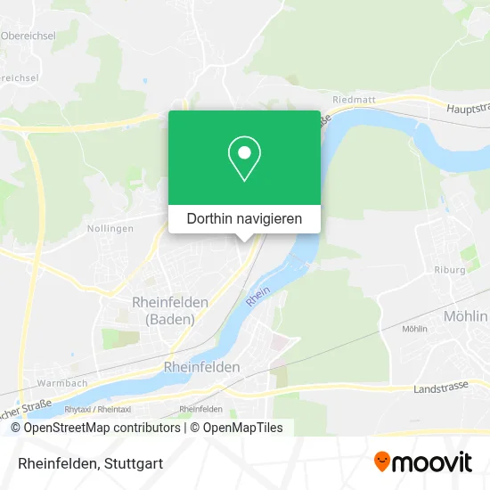 Rheinfelden Karte