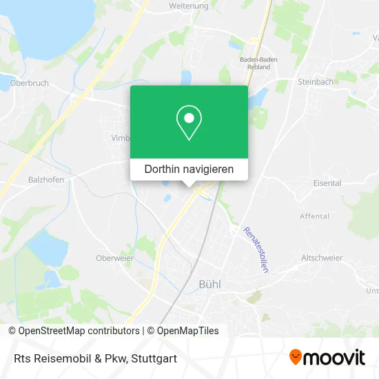 Rts Reisemobil & Pkw Karte