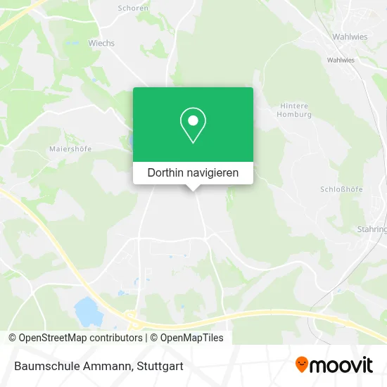 Baumschule Ammann Karte
