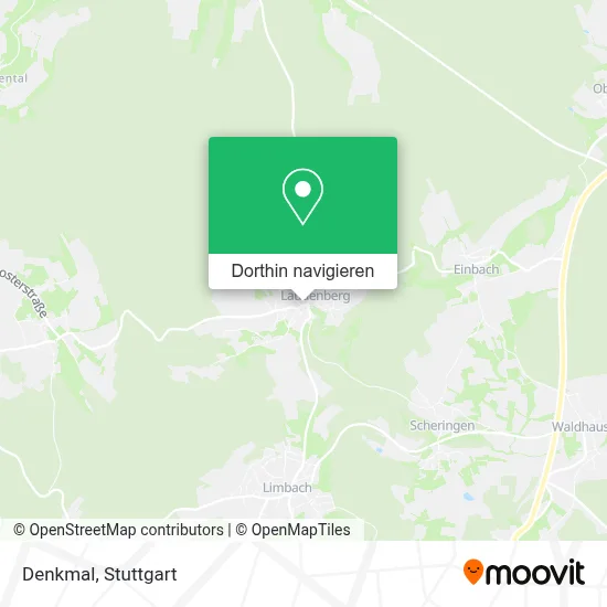 Denkmal Karte