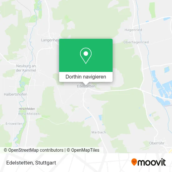 Edelstetten Karte
