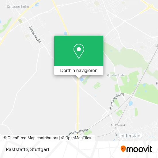 Raststätte Karte