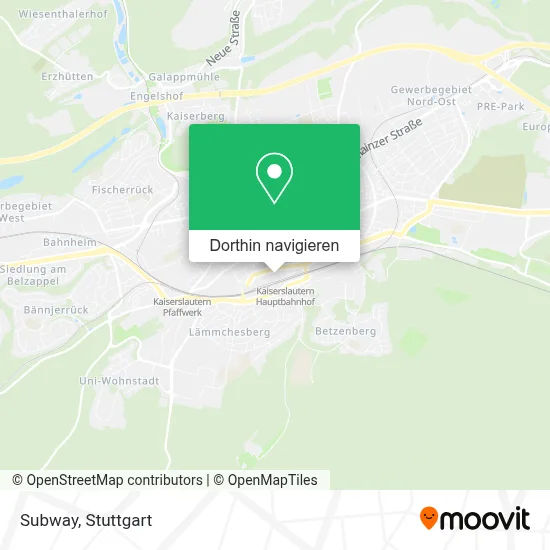 Subway Karte
