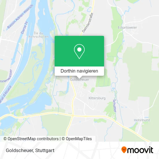 Goldscheuer Karte