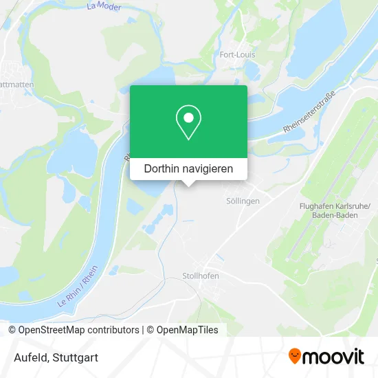 Aufeld Karte