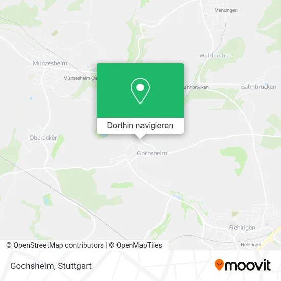 Gochsheim Karte