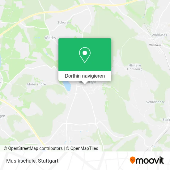 Musikschule Karte