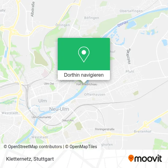 Kletternetz Karte
