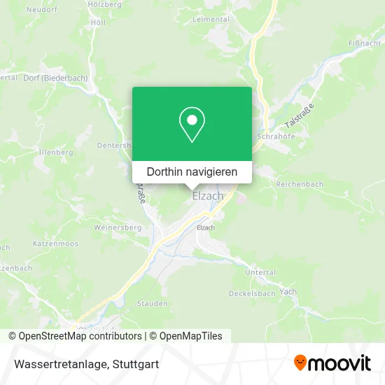 Wassertretanlage Karte