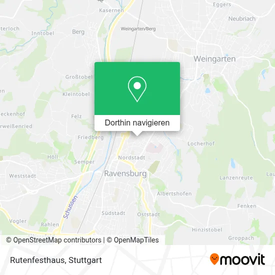 Rutenfesthaus Karte