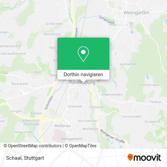 Schaal Karte