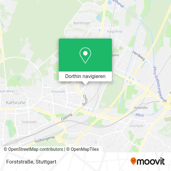 Forststraße Karte