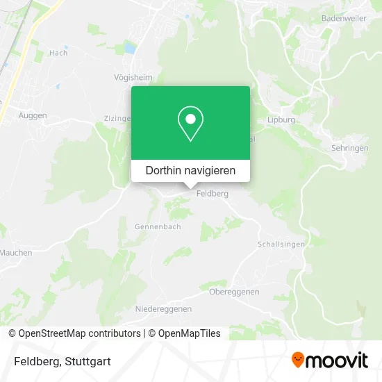Feldberg Karte