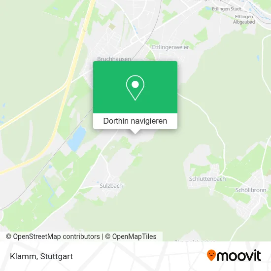 Klamm Karte