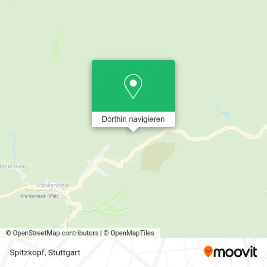 Spitzkopf Karte