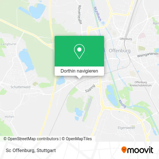 Sc Offenburg Karte