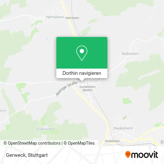 Gerweck Karte