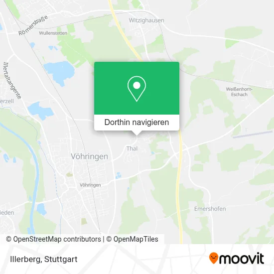 Illerberg Karte
