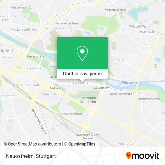 Neuostheim Karte