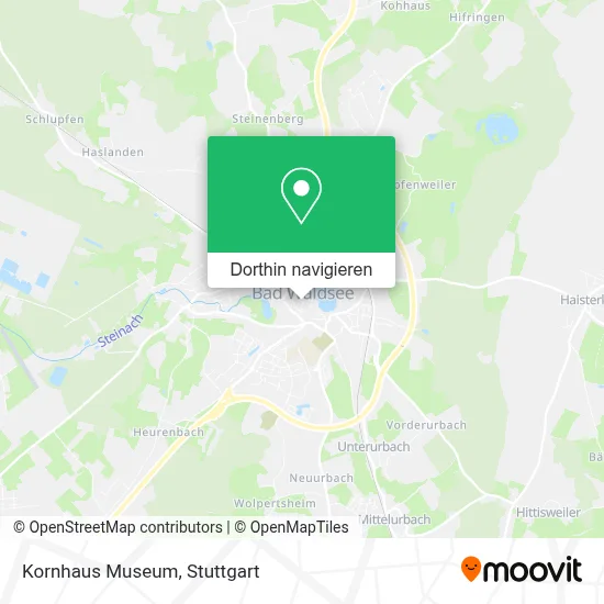 Kornhaus Museum Karte