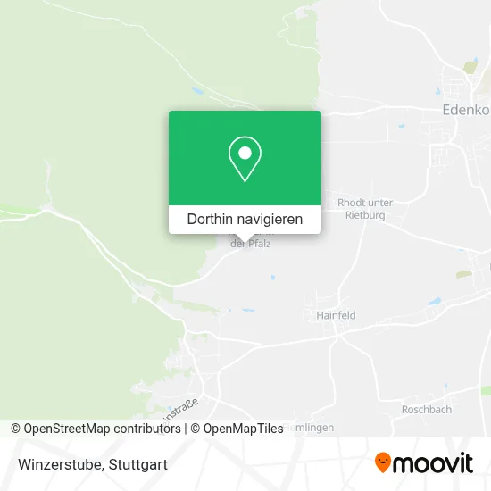 Winzerstube Karte