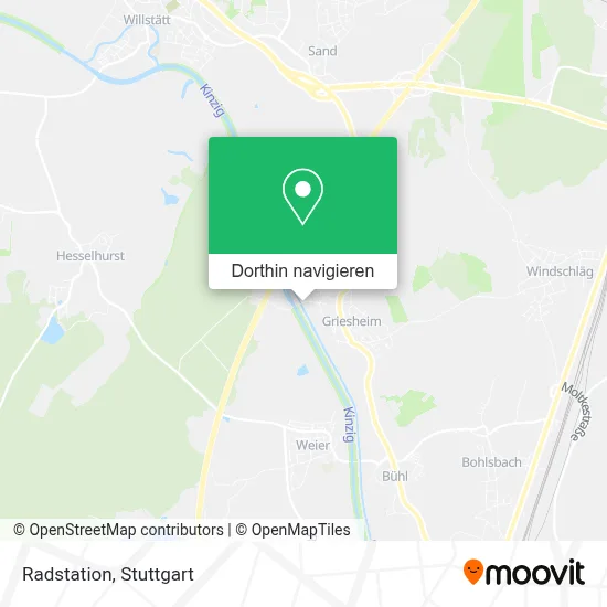 Radstation Karte
