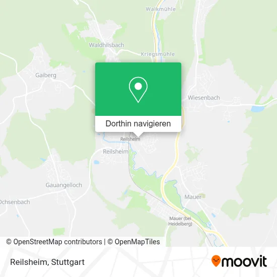 Reilsheim Karte