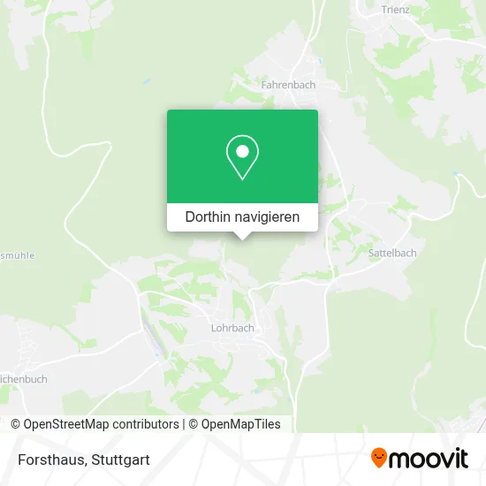 Forsthaus Karte