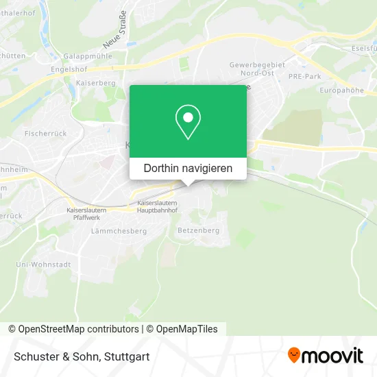 Schuster & Sohn Karte