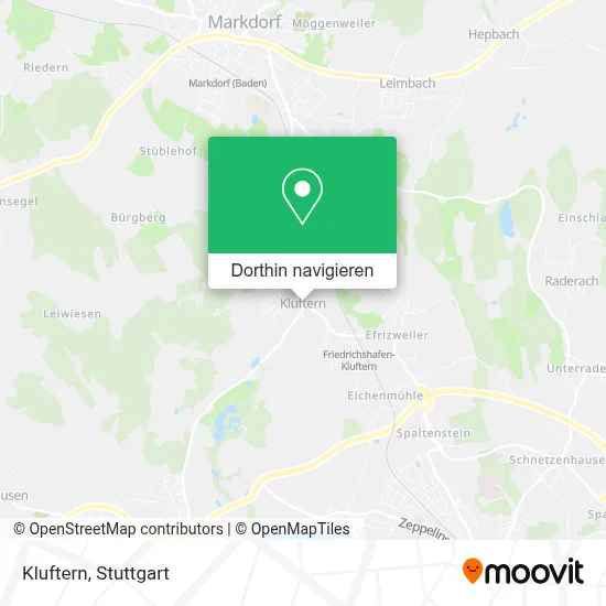 Kluftern Karte