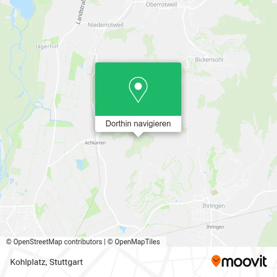 Kohlplatz Karte