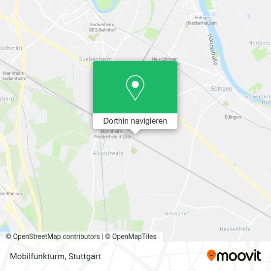 Mobilfunkturm Karte