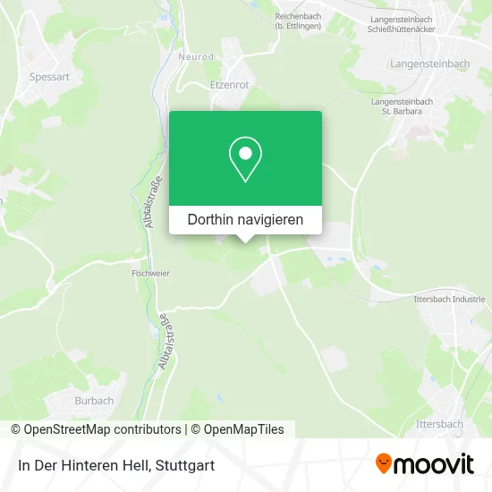 In Der Hinteren Hell Karte
