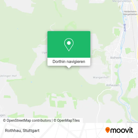 Rothhau Karte
