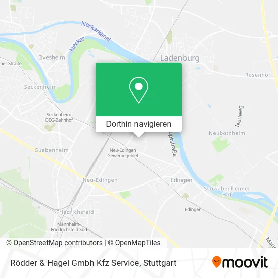 Rödder & Hagel Gmbh Kfz Service Karte
