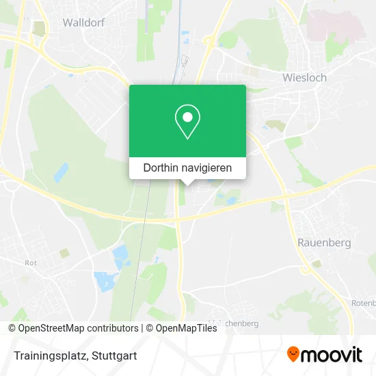 Trainingsplatz Karte